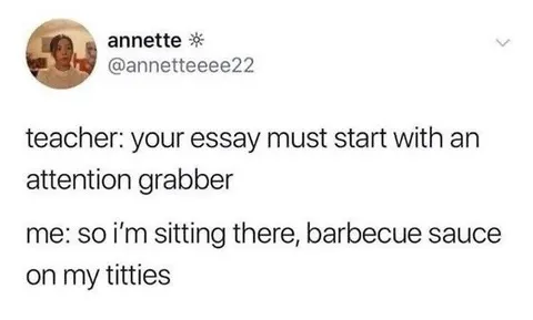 Barbecue Sauce Attention Grabber