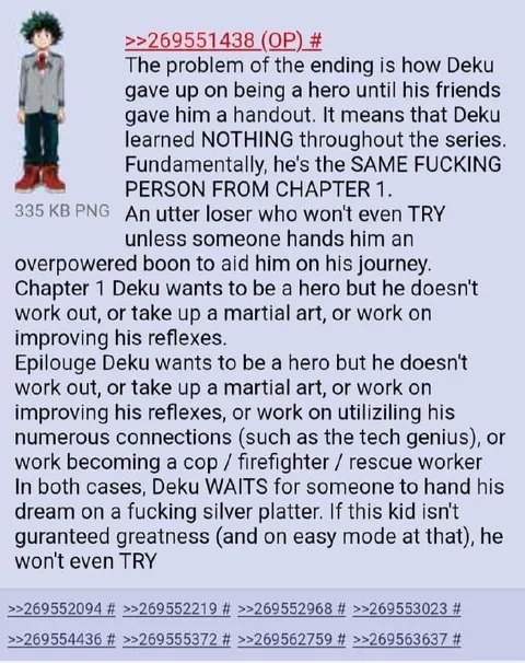 Deku Learns Nothing