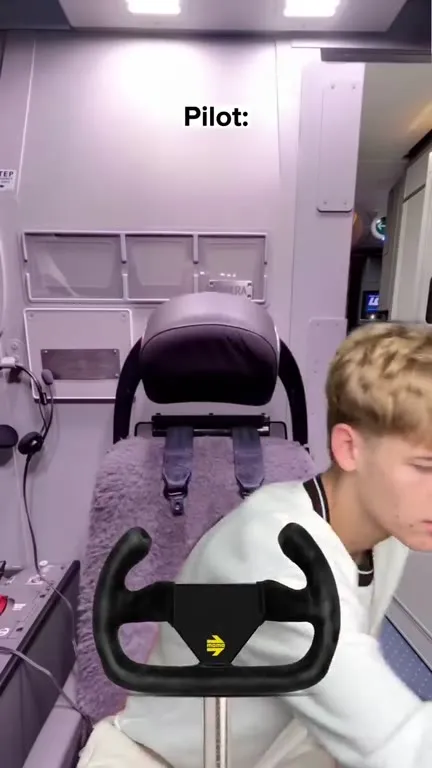 Dyslexic Guy Leaves the Plane