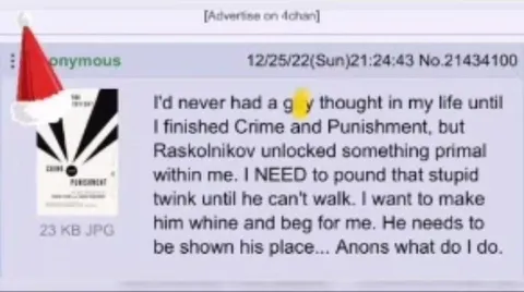 Raskolnikov Unlocks a Primal Urge