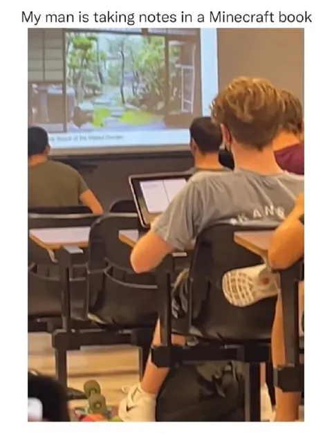 Taking Notes in Minecraft