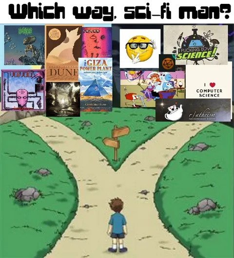 Which Way, Sci-Fi Man?