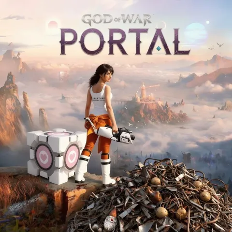 God of War Portal Crossover