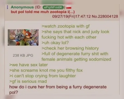 Furry Degenerate Girlfriend
