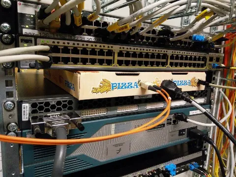 Pizza in the Server Rack