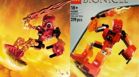 Bionicle Set vs Epic Battle