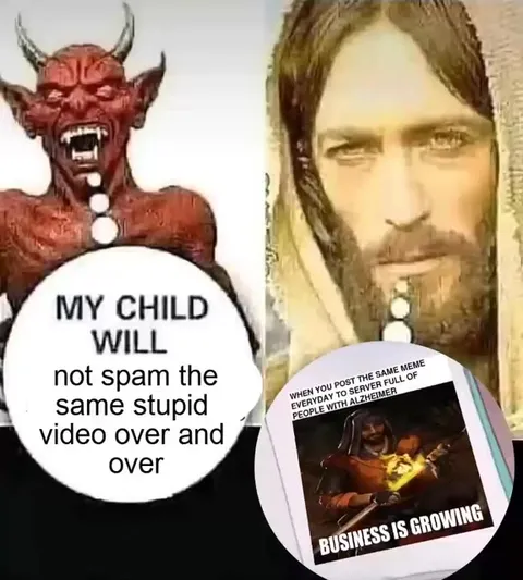 My Child Will Not Spam This Meme