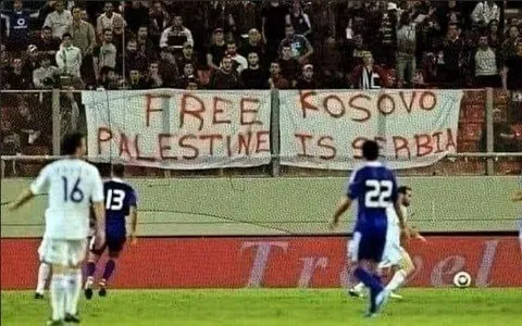 Free Palestine, Kosovo Is Serbia