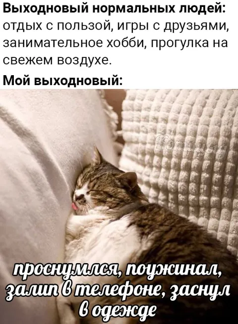 Мой идеальный выходной