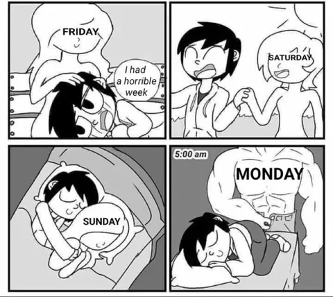 Weekend Ends on Monday