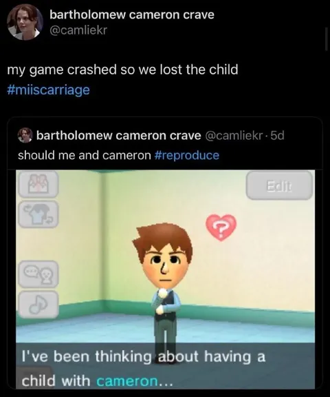 Mii Child With Cameron