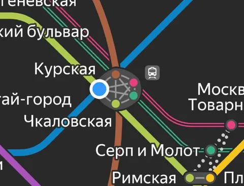 Православная карта метро Москвы