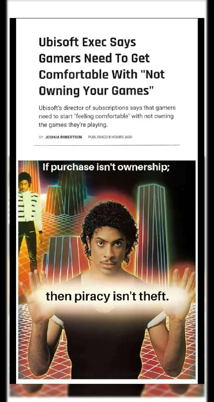 If Purchase Isn’t Ownership, Piracy Isn’t Theft