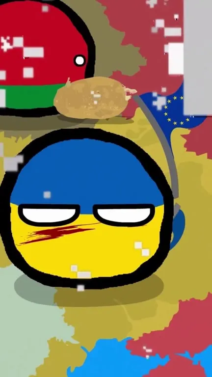 Eastern Europe Countryballs Chaos