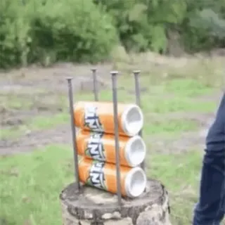 Как расколоть банки топором