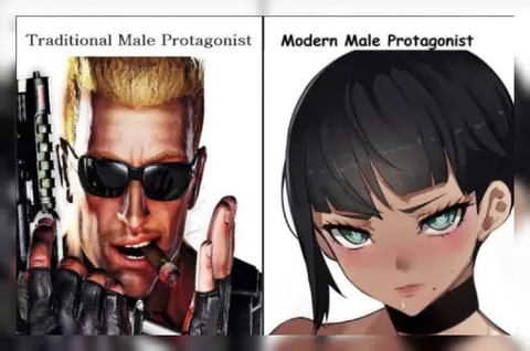 Traditional vs Modern Male Protagonist
