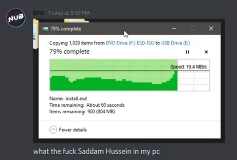 Saddam Hussein In My PC