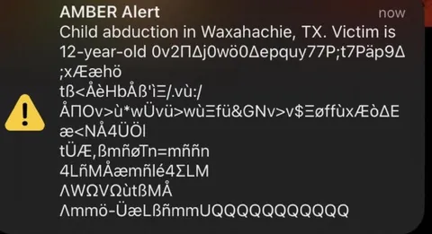 Corrupted AMBER Alert