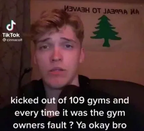 Kicked Out of 109 Gyms