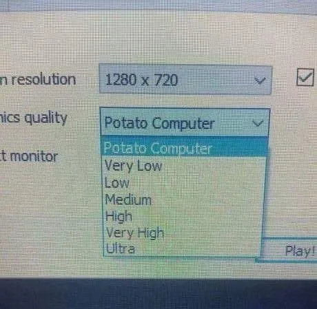 Potato Computer Graphics Quality