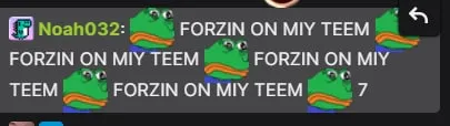 Forzin on Miy Teem Spam