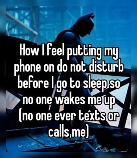 Phone on Do Not Disturb