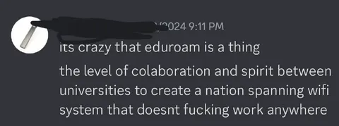 Eduroam Never Works Anywhere