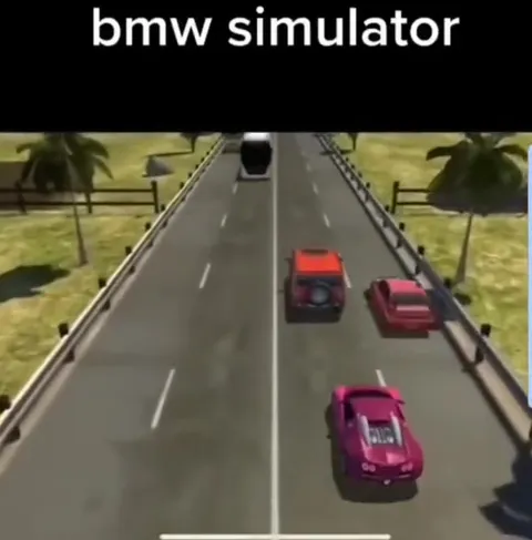 BMW Simulator Bridge Crash