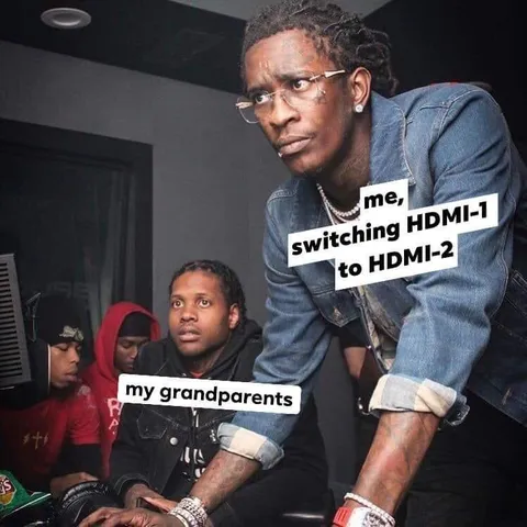 Switching From HDMI 1 to HDMI 2