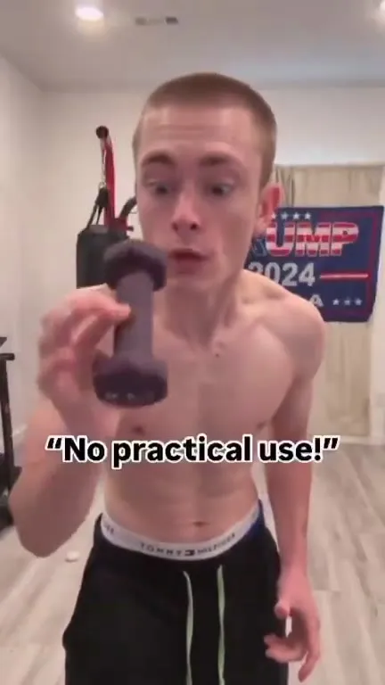What Is He Training For?