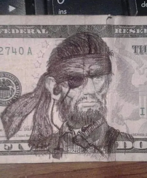 Иисус на долларе