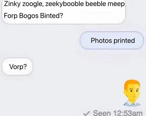 Photos Printed Miscommunication