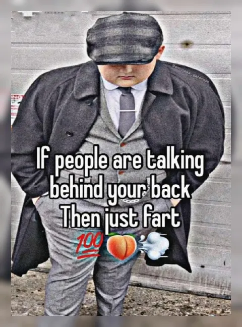Just Fart Behind Their Back