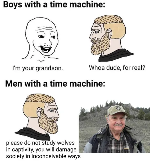 Boys vs Men With a Time Machine