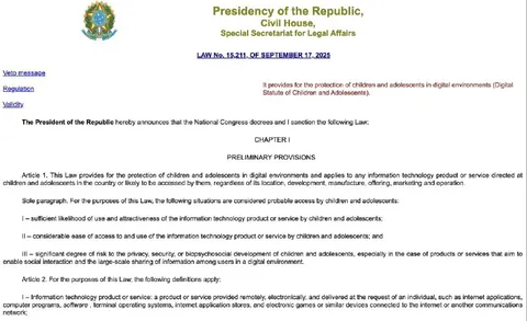 Brazilian Digital Age Verification Law