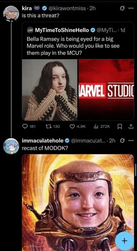Bella Ramsey as MODOK