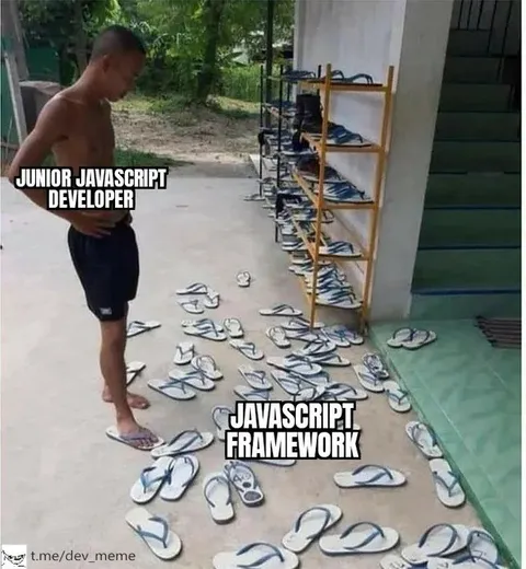 JavaScript Developer Faces Framework Chaos