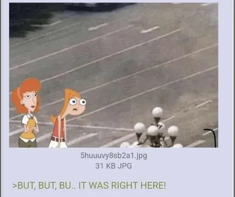 But It Was Right Here