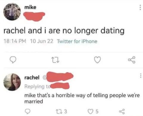 Horrible Way to Announce Marriage