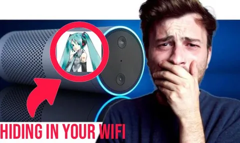 Hatsune Miku Hiding in WiFi