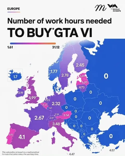 Hours Needed to Buy GTA VI