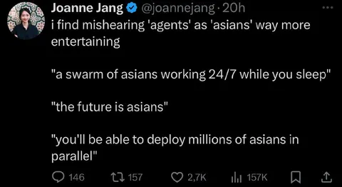 Mishearing Agents as Asians