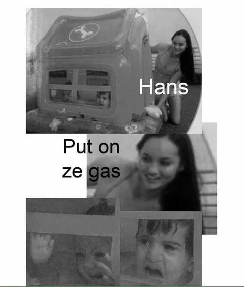Put on ze gas