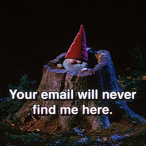 Email Cannot Find Me Here