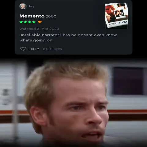 Memento Review Makes Him Run