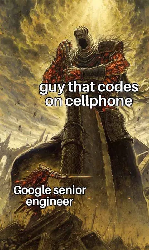 Guy That Codes on Cellphone