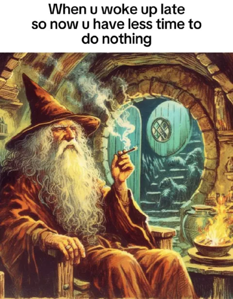 Waking Up Late to Do Nothing