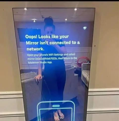 Mirror Isn’t Connected to a Network