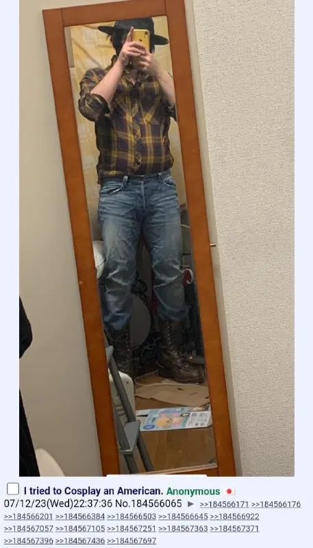 Tried to Cosplay an American