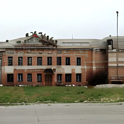 Странный старинный особняк